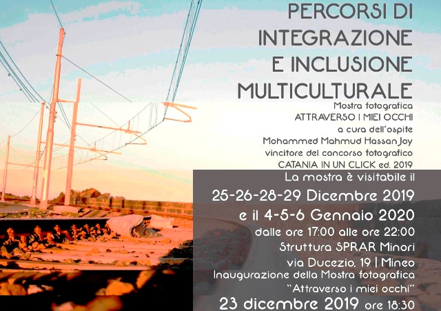 Mostra di foto a Mineo. Joy dello Sprar/Siproimi minori si racconta “Attraverso i miei occhi”